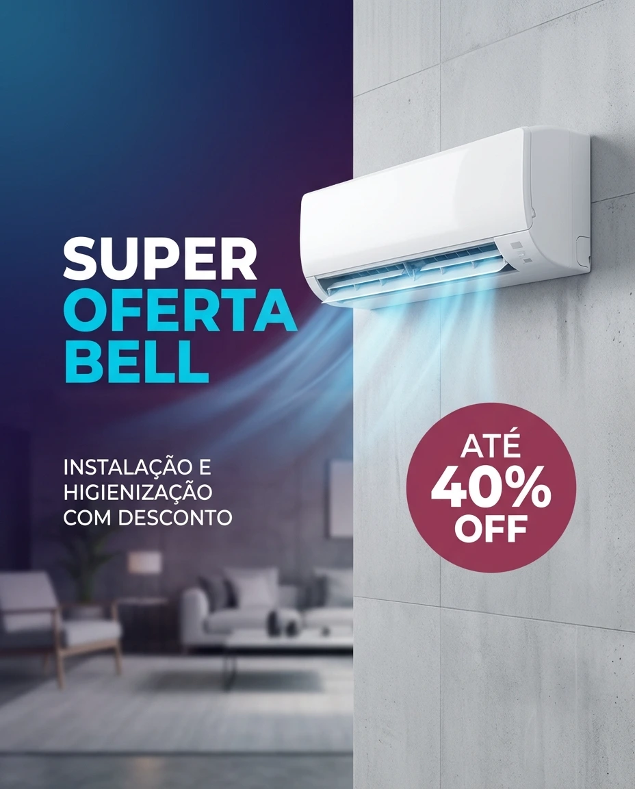 Promoção Black Friday - Descontos em instalação e manutenção de ar condicionado em Goiânia